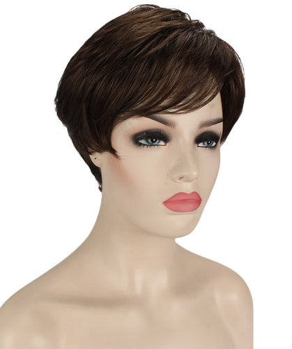 short wavy wig