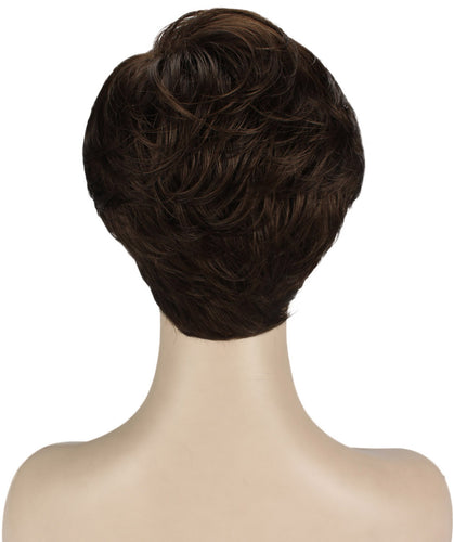 short wavy wig