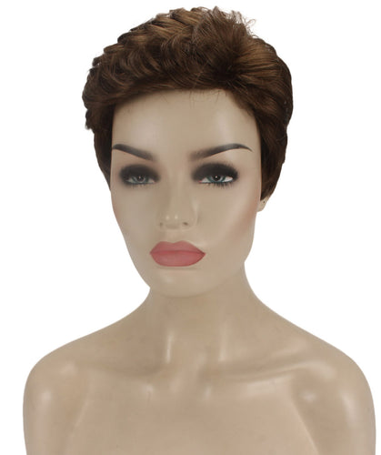 short wavy wig