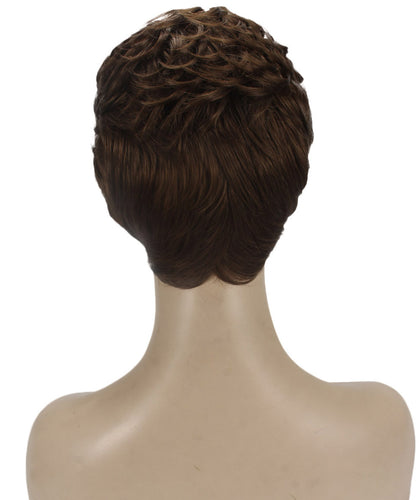 short wavy wig