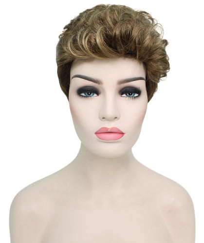 short wavy wig