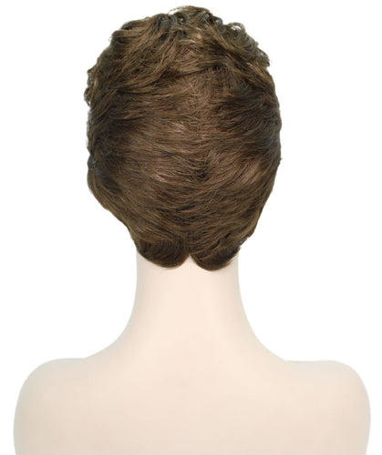 short wavy wig