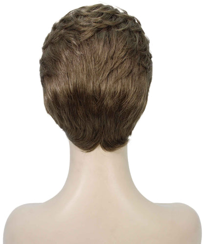 short wavy wig