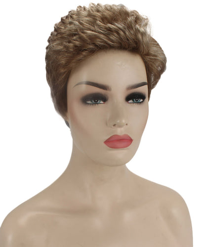 short wavy wig