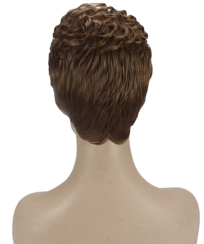 short wavy wig