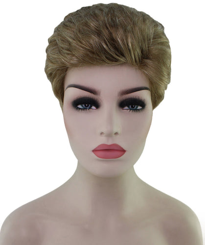 short wavy wig