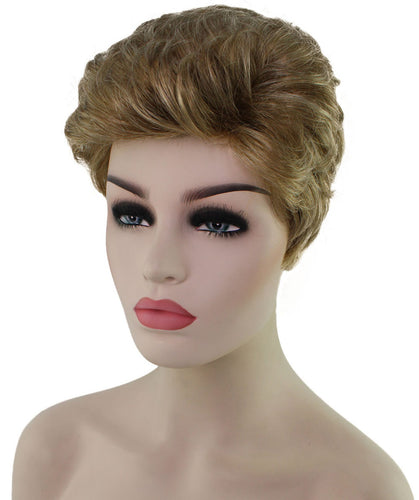 short wavy wig