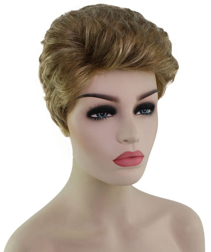 short wavy wig