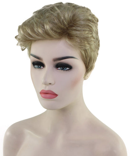 short wavy wig