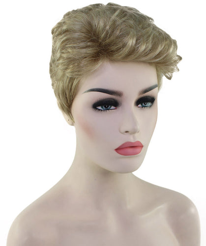 short wavy wig