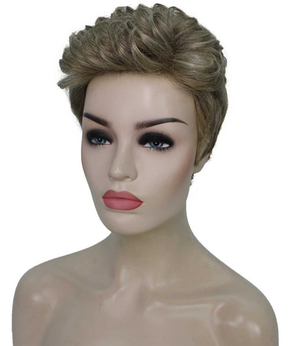 short wavy wig