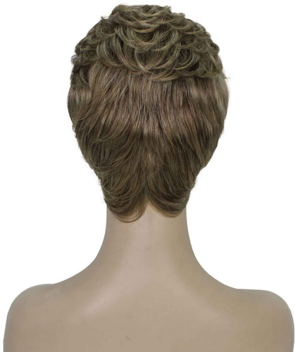 short wavy wig