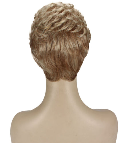 short wavy wig