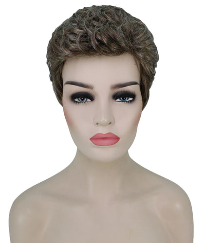 short wavy wig