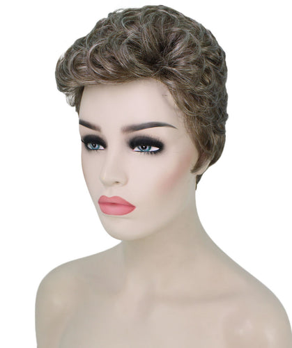 short wavy wig