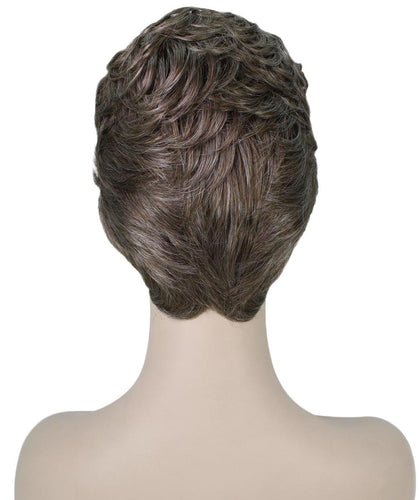 short wavy wig