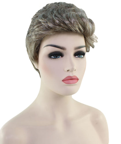 short wavy wig