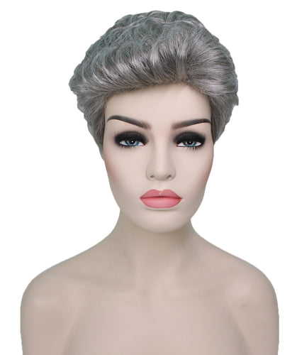 short wavy wig