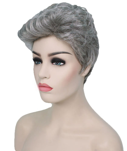 short wavy wig