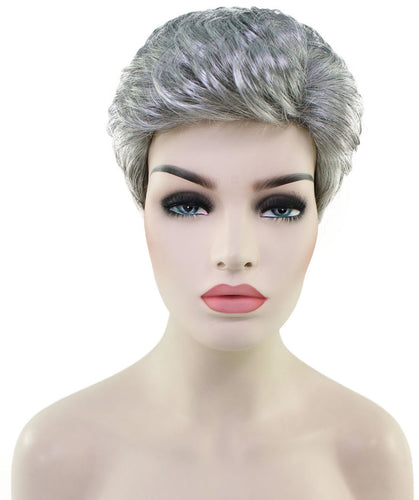 short wavy wig