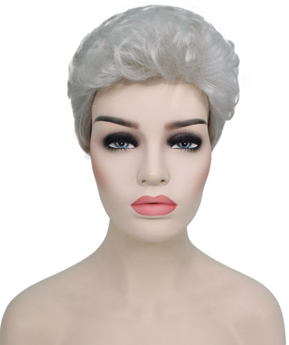 short wavy wig