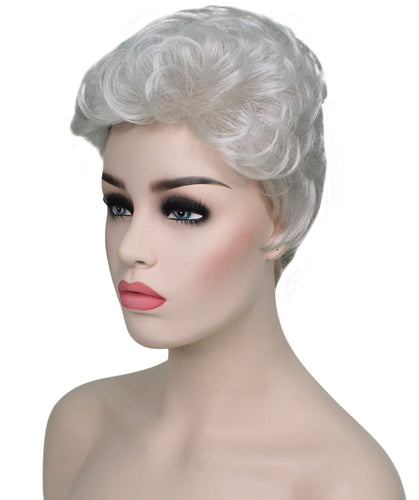 short wavy wig