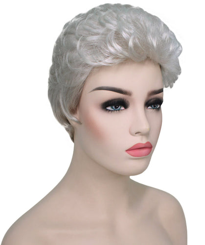 short wavy wig