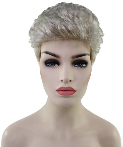 short wavy wig