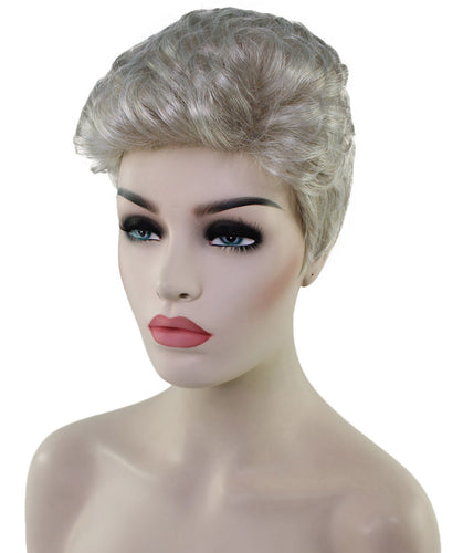 short wavy wig