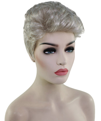 short wavy wig