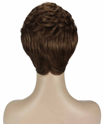 short wavy wig