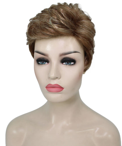 short wavy wig