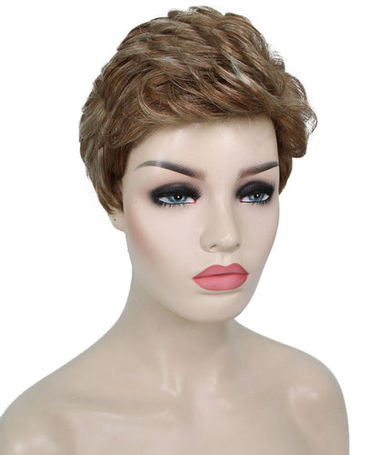 short wavy wig