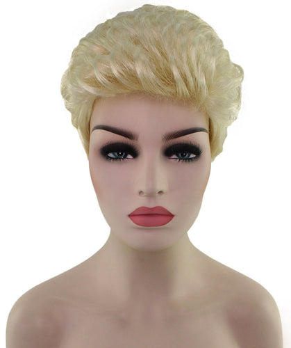 short wavy wig