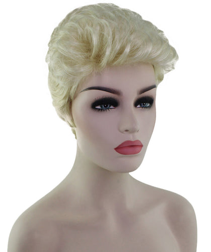 short wavy wig