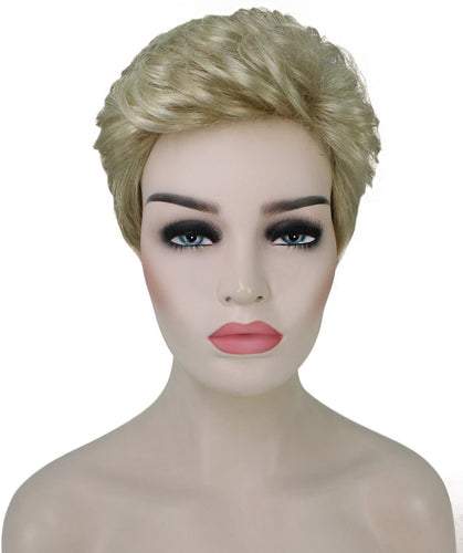 short wavy wig