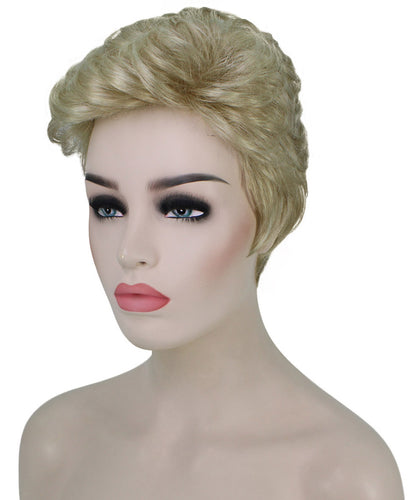 short wavy wig