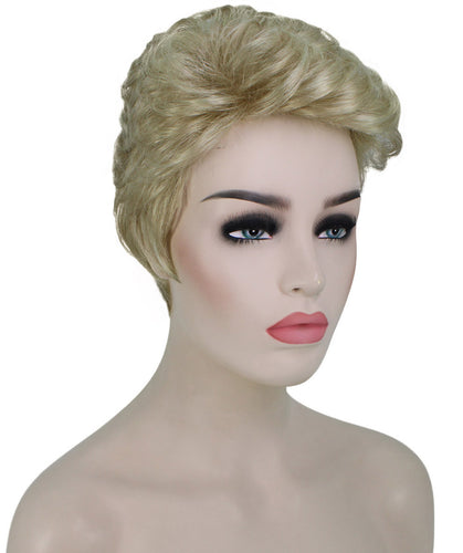 short wavy wig