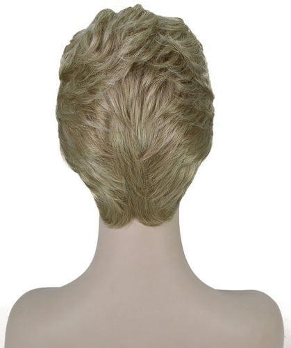 short wavy wig