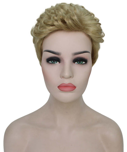 short wavy wig