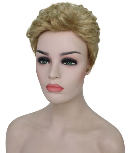 short wavy wig