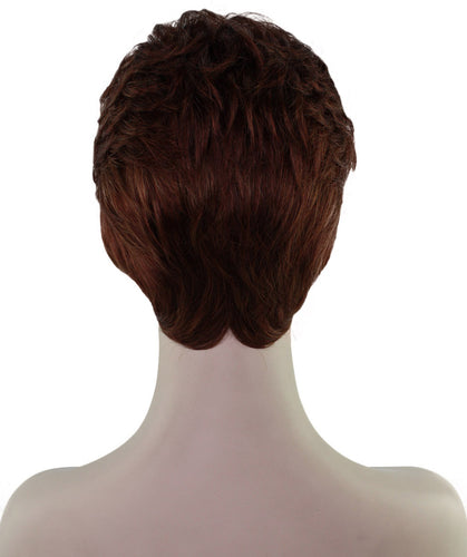 short wavy wig