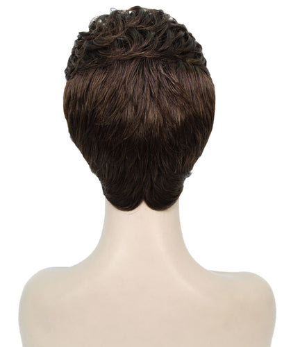 short wavy wig