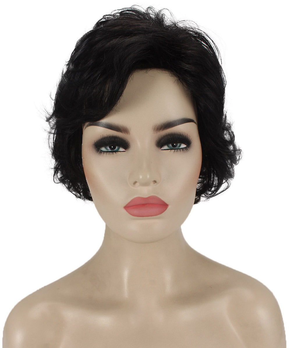 Black elizabeth wig