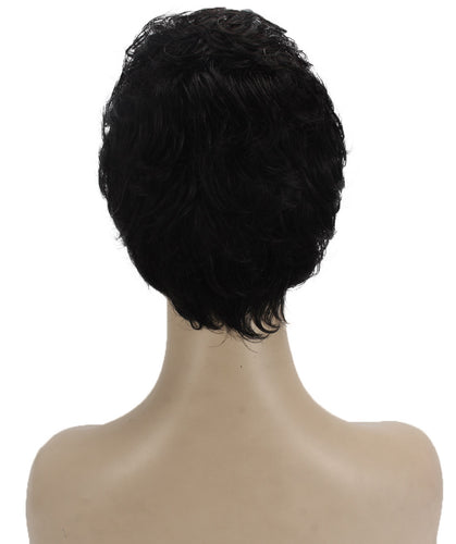 Black short pixie wigs