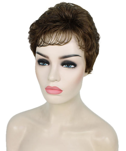 Light Brown short pixie wigs