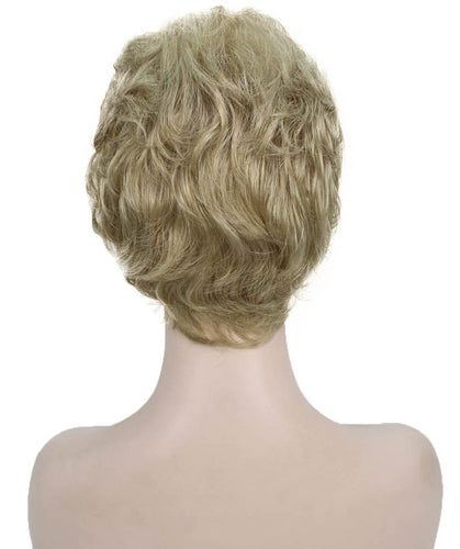 Honey Blonde short pixie wigs