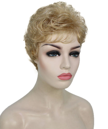 Strawberry Blonde short pixie wigs