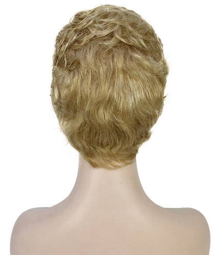 Champaign Blonde short pixie wigs