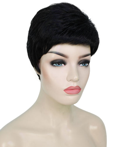 pixie cut wig with bangs